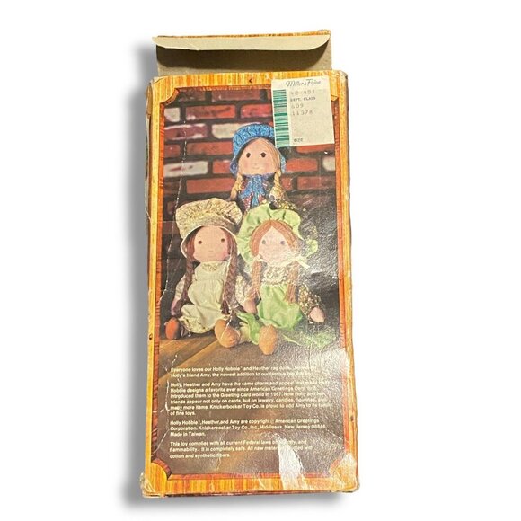 Vintage 1974 Holly Hobbies Amy Knickerbocker Miniature Rag Doll #6250 Original - Picture 3 of 6